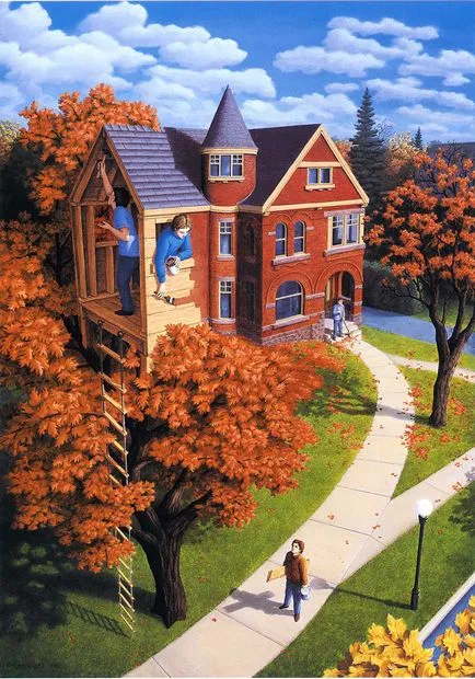 Frumos realism magic Rob Gonsalves - 25 poze