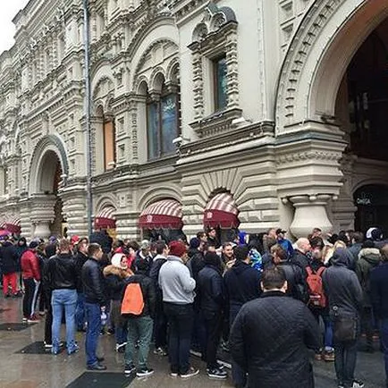 Ki az utolsó, amit a moszkoviták állt kilométer hosszú sorok 2016-ban, a pletyka