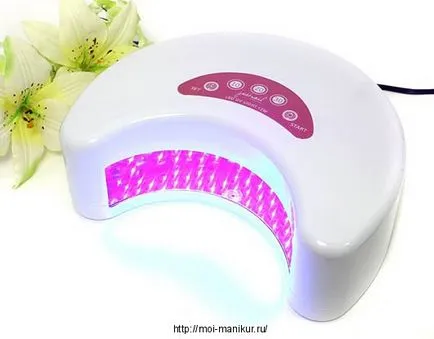 Лампа за нокти ултравиолетова (UV) и svetoidnaya