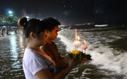 Loy Krathong (Loy krathong) - a legszebb és romantikus Thaiföldön, Loy ünnep