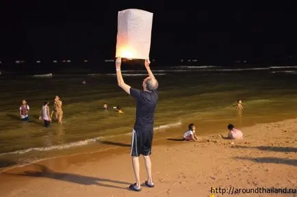 Loy Krathong (Loy krathong) - a legszebb és romantikus Thaiföldön, Loy ünnep