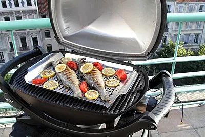 BBQ grill a szemközti