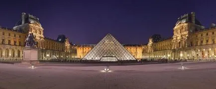 Louvre istorie și fotografii Palace