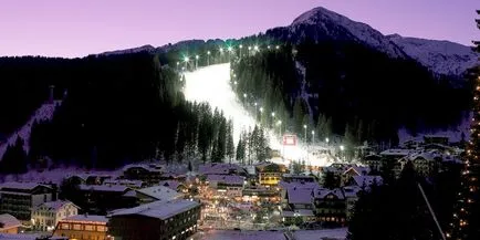 Madonna di Campiglio lejt rendszer, hogyan lehet leírni a központban, szállodák, éttermek