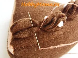 Mesterkurzus torta-tű ágyban nemezből Pattern, hobbymama