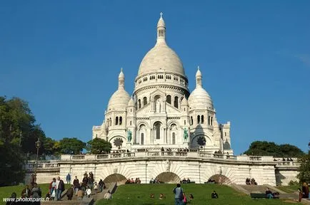 Útvonal Montmartre térkép és fotók