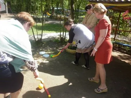 Mesterkurzus óvodai pedagógusok alkalmazása nem szabványos berendezések