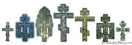 Медни и лити бронзови икони, кръстове, сгъване в живота на съвременния човек