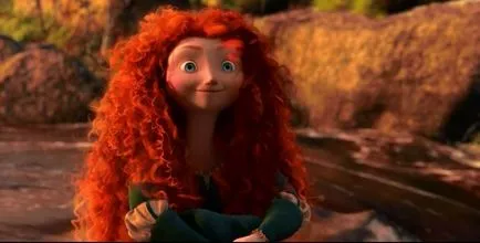 Мерида, принцеса от анимационен филм - смел сърце