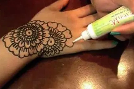 Mehendi la domiciliu, I-femeie