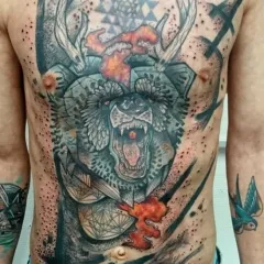 tatuaj Ursul - ceea ce înseamnă schițe tatuaj și fotografii