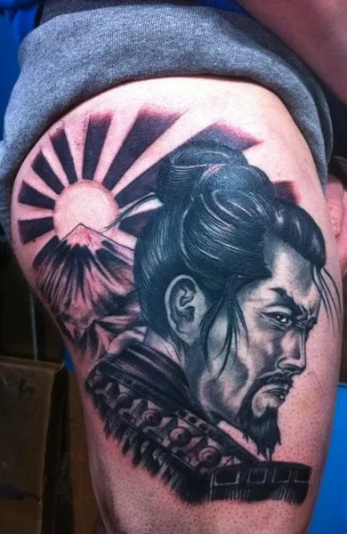 Tatuaj Samurai - desene sau modele tatuaj valoare și fotografii