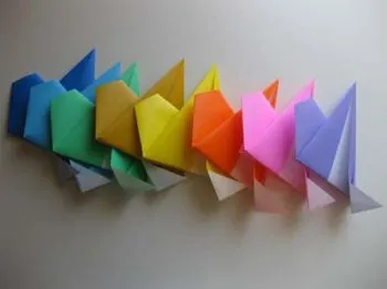 Moduláris origami „nyolcágú csillag”