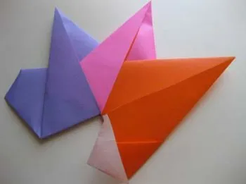 origami modular „stea cu opt colțuri“