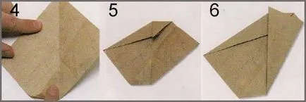 Moduláris origami csillag - használati és összecsukható rendszer
