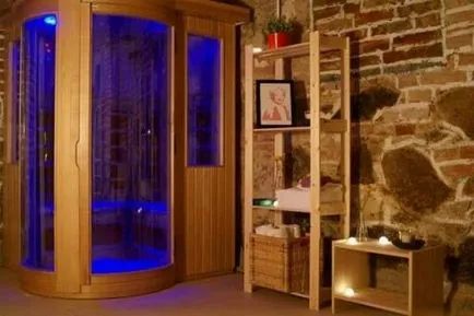 Mini sauna în apartament cu mâinile sale