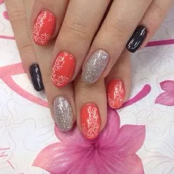 extensii de unghii cu gel de sub unghie, studiouri de rețea de frumusete - nailsprofi