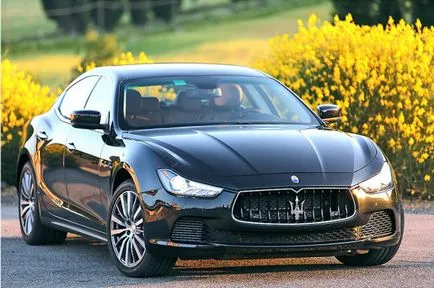 Új Maserati meghalt 2013-2014, az ár képet Maserati Ghibli, video, jellemzői, az értékelés a tulajdonosok
