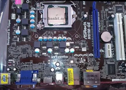 Privire de ansamblu placa de baza ASROCK h61m-ge