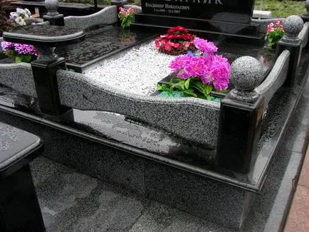 Осъществяване надгробни плочи след монтирането на паметника - exkluziv камък