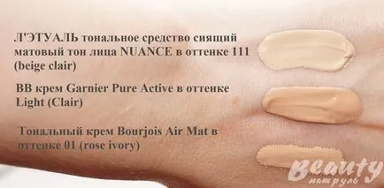 Vélemények az alapítványról Bourjois levegő mat SPF 10