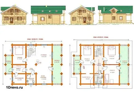 Lemn rotund pentru construirea de clădiri particulare, etapele de construcție