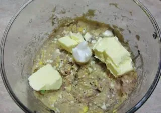 Терин от херинга с масло и яйца - класическа рецепта