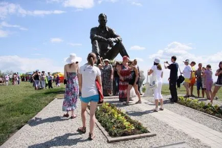 Monumentul Vasily Shukshin - este Siberia!