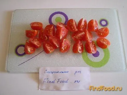Паста с чери домати и наденица рецепта със снимки