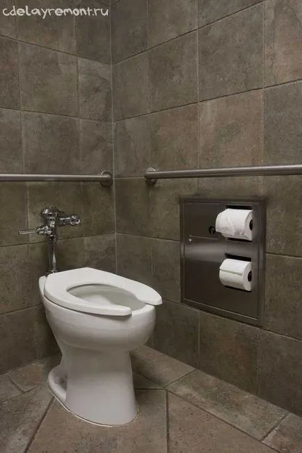 Няколко дузини ефективно дизайнерски решения тоалетна