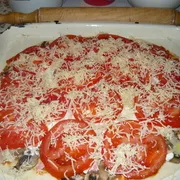 Vegyes pizza fotók lépésről lépésre recept