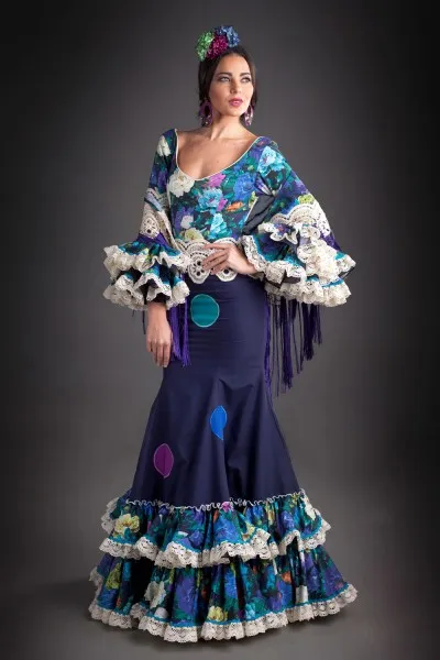 Flamenco rochie pentru 60 de fotografii, rochie de moda