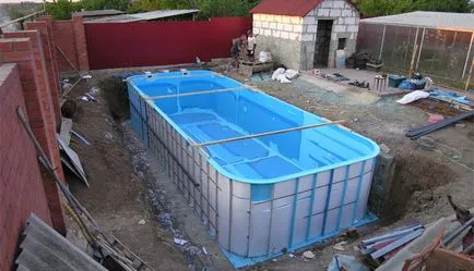 piscine din plastic pentru vile (25 poze) - prețurile și stabilirea propriilor lor mâini