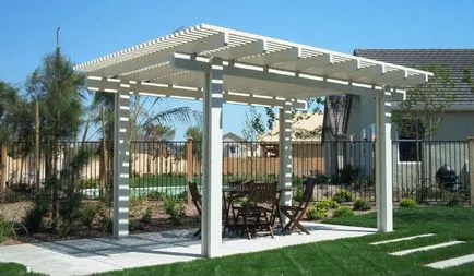 Pergola fából