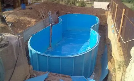 piscine din plastic pentru vile (25 poze) - prețurile și stabilirea propriilor lor mâini