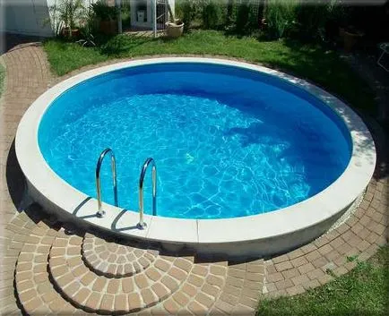 piscine din plastic pentru vile (25 poze) - prețurile și stabilirea propriilor lor mâini