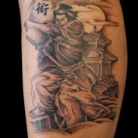 Samurai tatuaj sensul - semnificația simbolului pentru fete si baieti