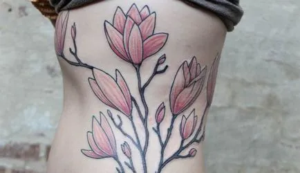 Tatuaj valoare magnolie, fapte și fotografii interesante