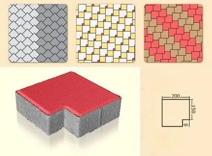 Technológiai fektetés járólap, lépésről lépésre, ötletek