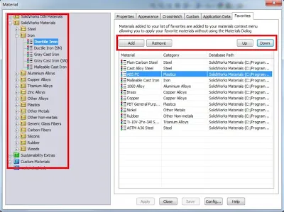 PLM група Рус управление на SolidWorks материали и тунинг