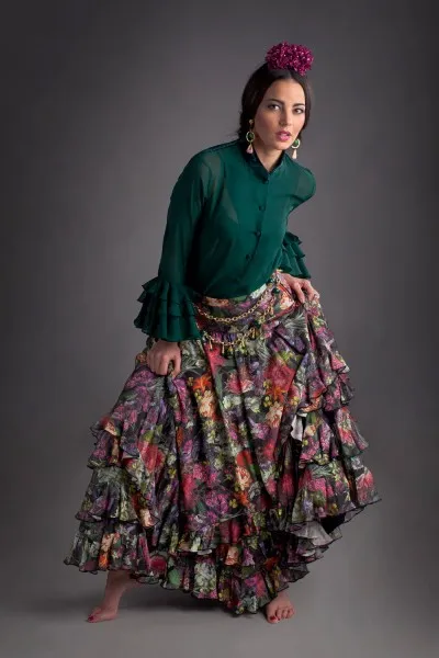 Flamenco rochie pentru 60 de fotografii, rochie de moda