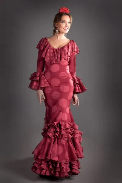 Flamenco ruha 60 fotó, divat ruha