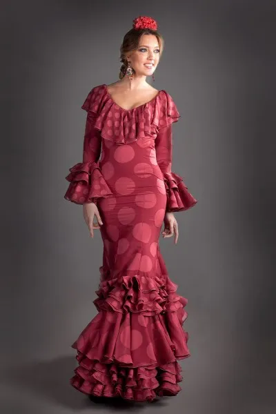 Flamenco rochie pentru 60 de fotografii, rochie de moda