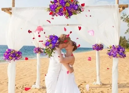 Beach esküvői ruha ünnepe a tenger, I - a menyasszony!