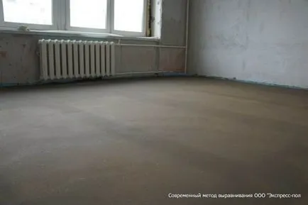 Pregătirea podea sub linoleum cum să se pregătească terenul pentru punerea mâinilor lor, instrucțiuni video de