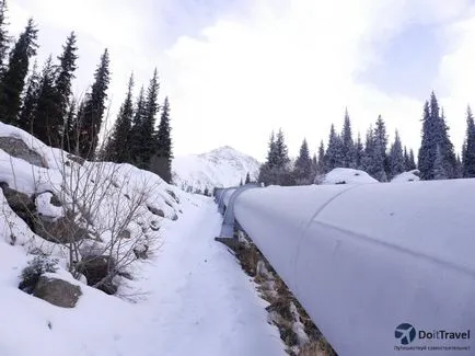 Az emelkedés a Big Almaty Lake (bao), hogyan lehet eljutni oda, fotók