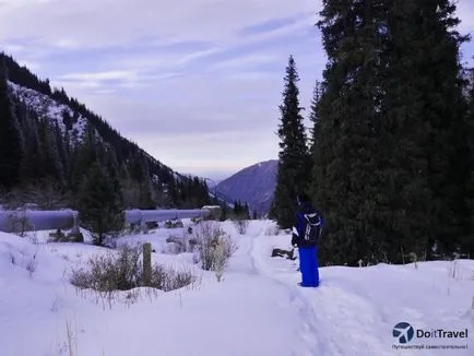 Az emelkedés a Big Almaty Lake (bao), hogyan lehet eljutni oda, fotók