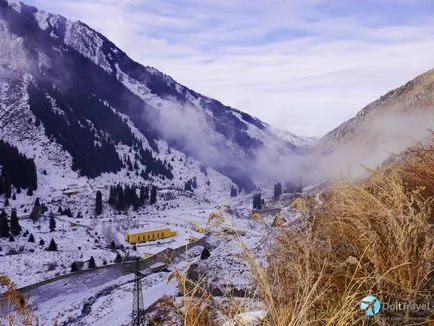 Az emelkedés a Big Almaty Lake (bao), hogyan lehet eljutni oda, fotók