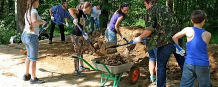 Ultima zi voluntar iulie a fost un mare succes, Oka-terasat stat Natura