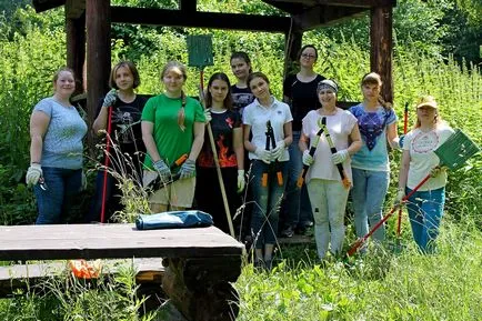 Ultima zi voluntar iulie a fost un mare succes, Oka-terasat stat Natura